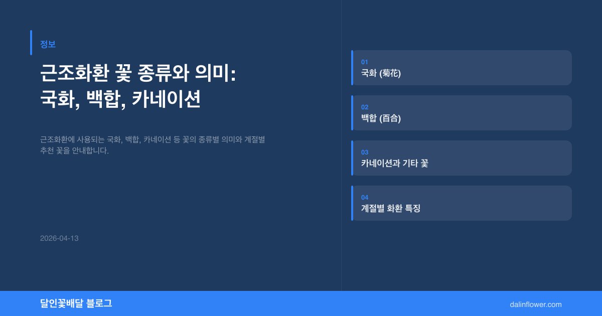 근조화환 꽃 종류와 의미: 국화, 백합, 카네이션 | 달인꽃배달 정보